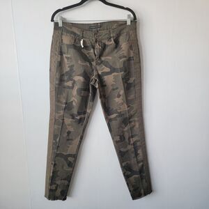 Boston Proper Skinny Pants Women's size 30 Camouflage Raw Hem ankle